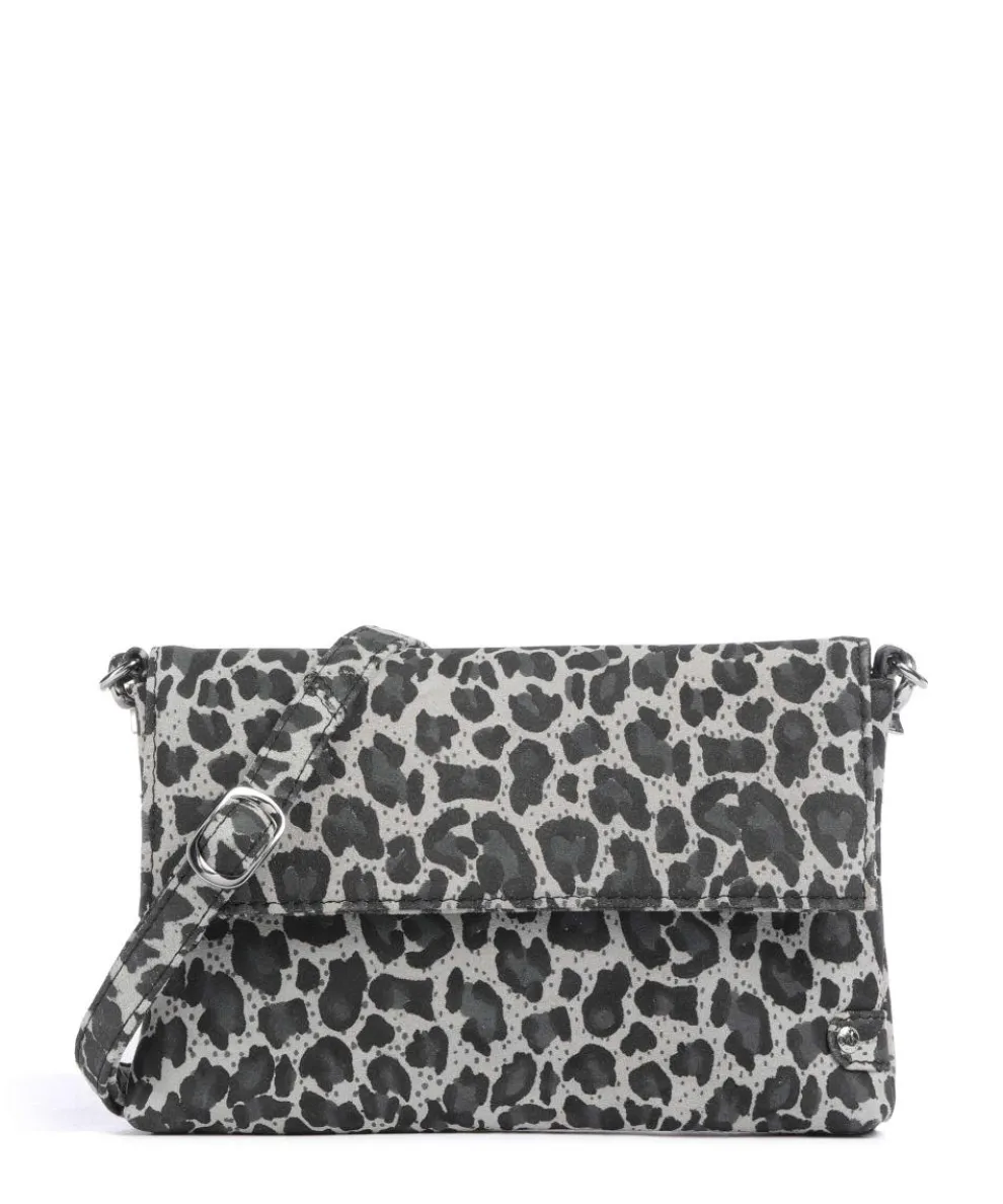 Fashion Favourites Umhängetasche Schafsleder grau