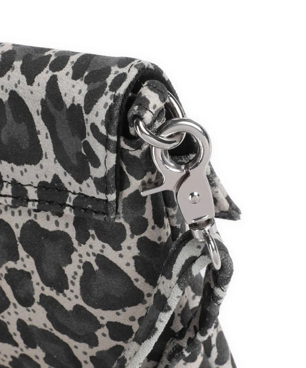 Fashion Favourites Umhängetasche Schafsleder grau