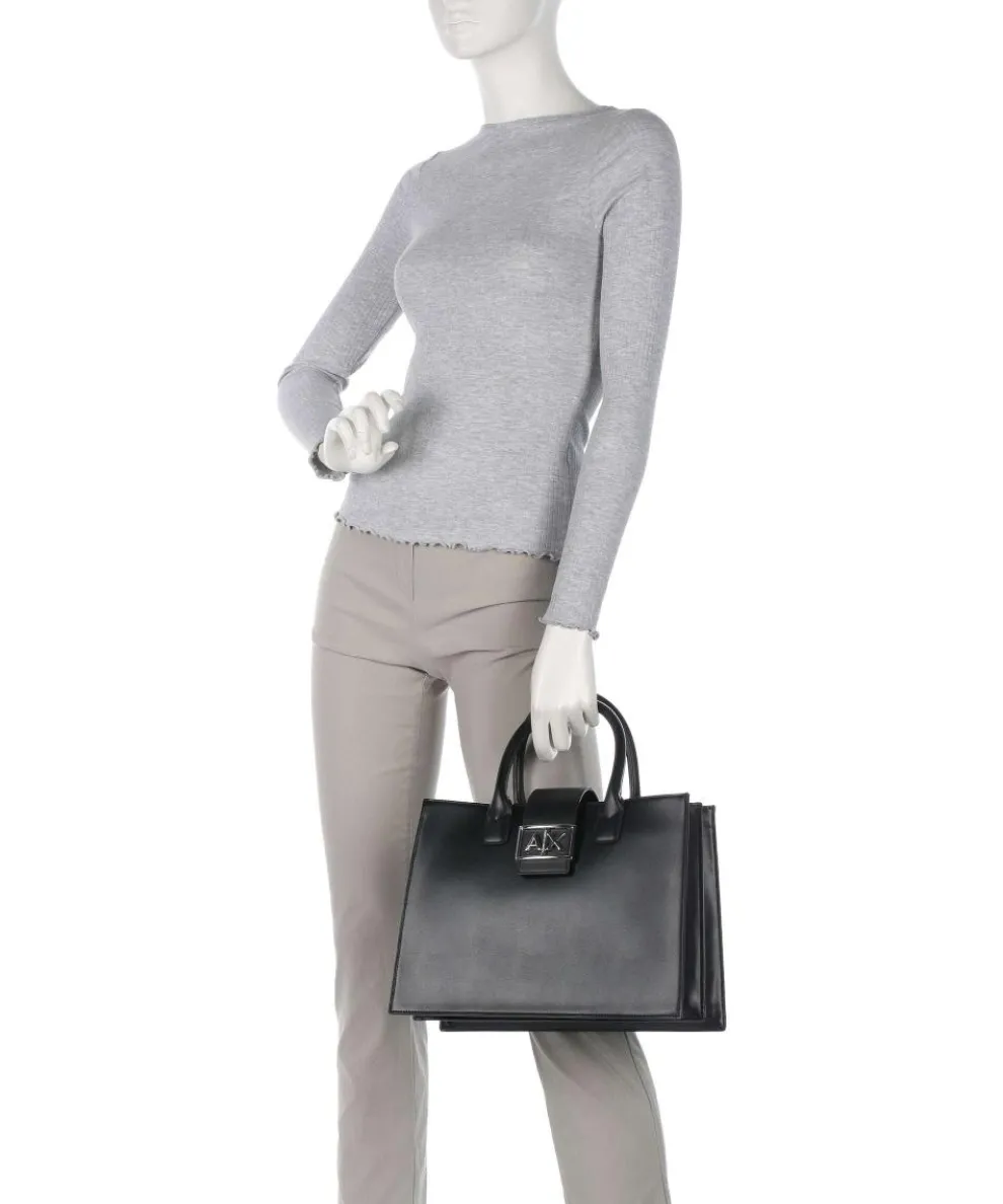 Jodie M Handtasche Lederimitat schwarz