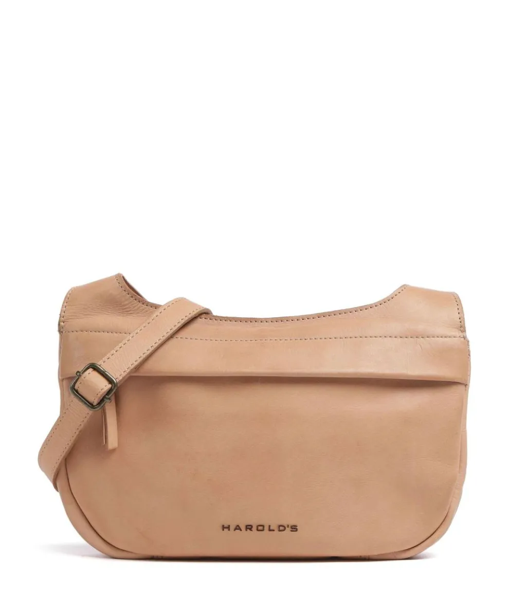 Submarine Schultertasche weiches Rindsleder hellbraun