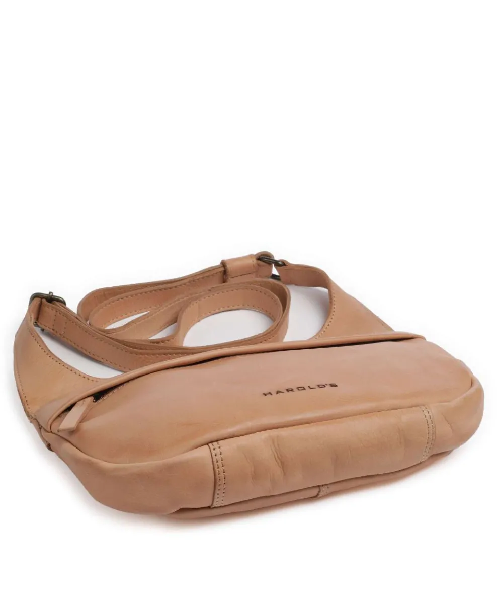 Submarine Schultertasche weiches Rindsleder hellbraun