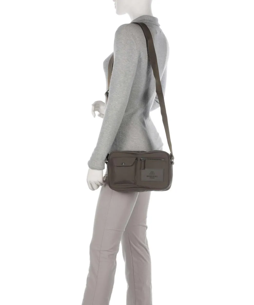 Darla Umhängetasche recyceltes Polyester olivgrün