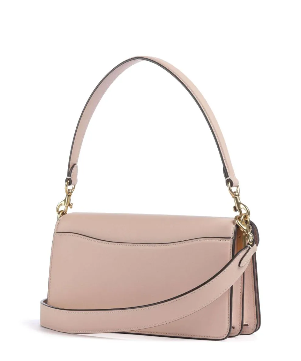 Tabby 26 Schultertasche fein genarbtes Leder powder