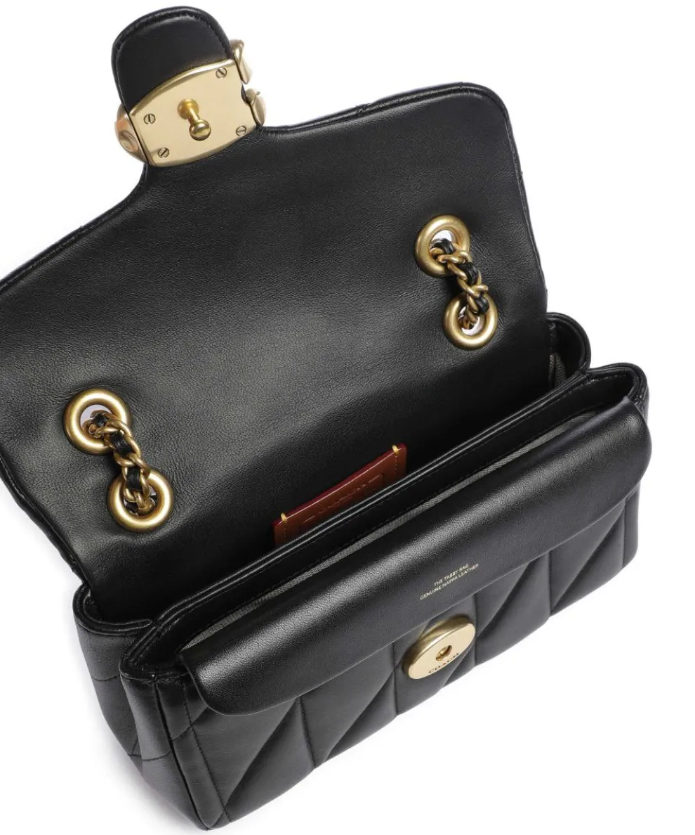 Tabby 20 Schultertasche Nappaleder schwarz