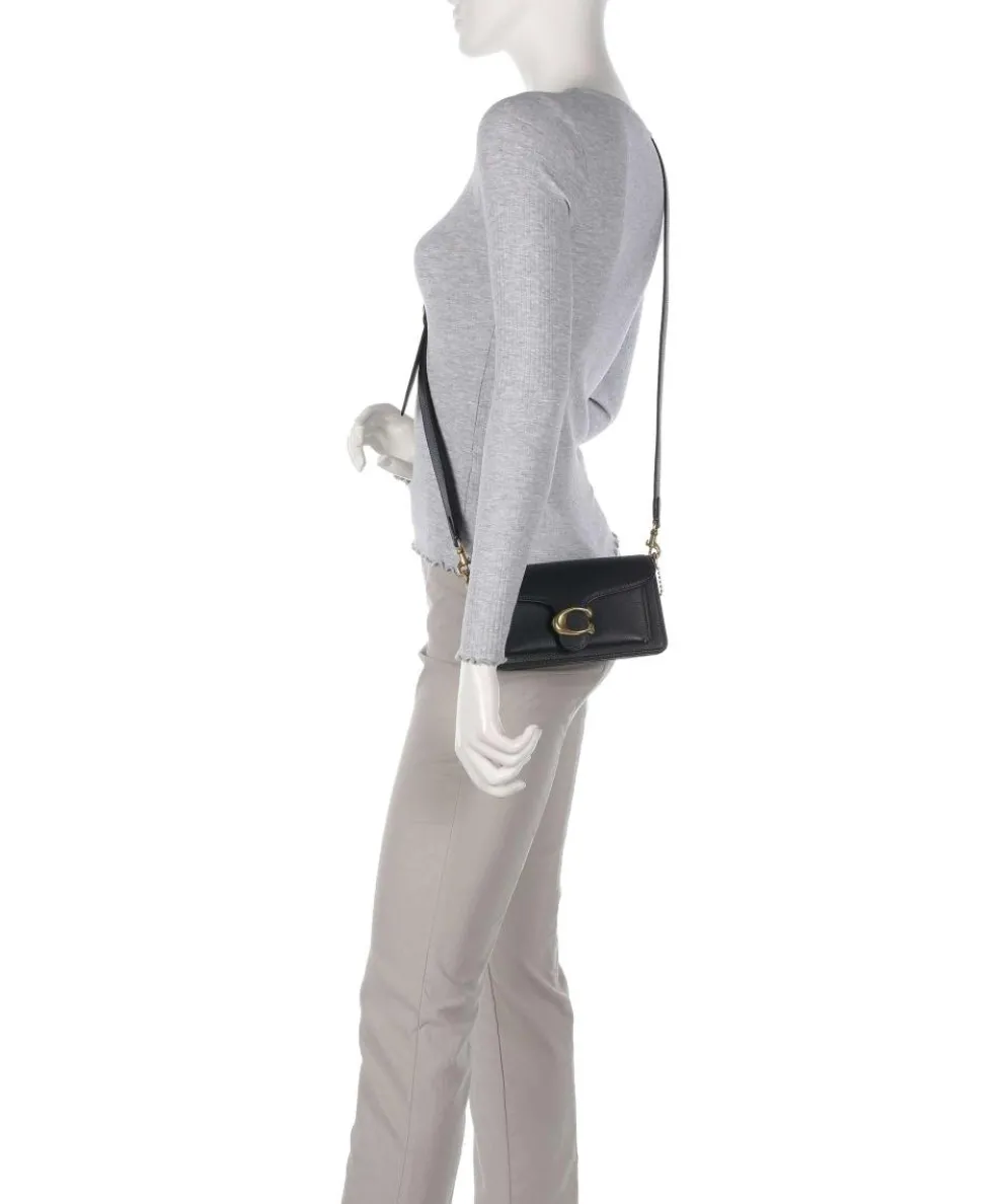 Tabby 20 Schultertasche genarbtes Rindsleder schwarz