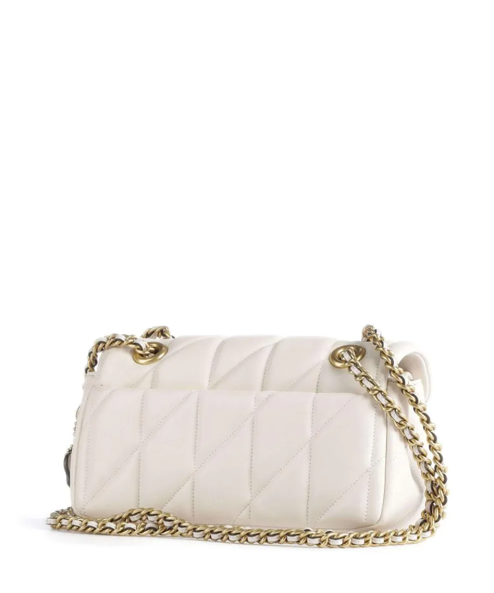 Tabby 20 Schultertasche fein genarbtes Leder elfenbein