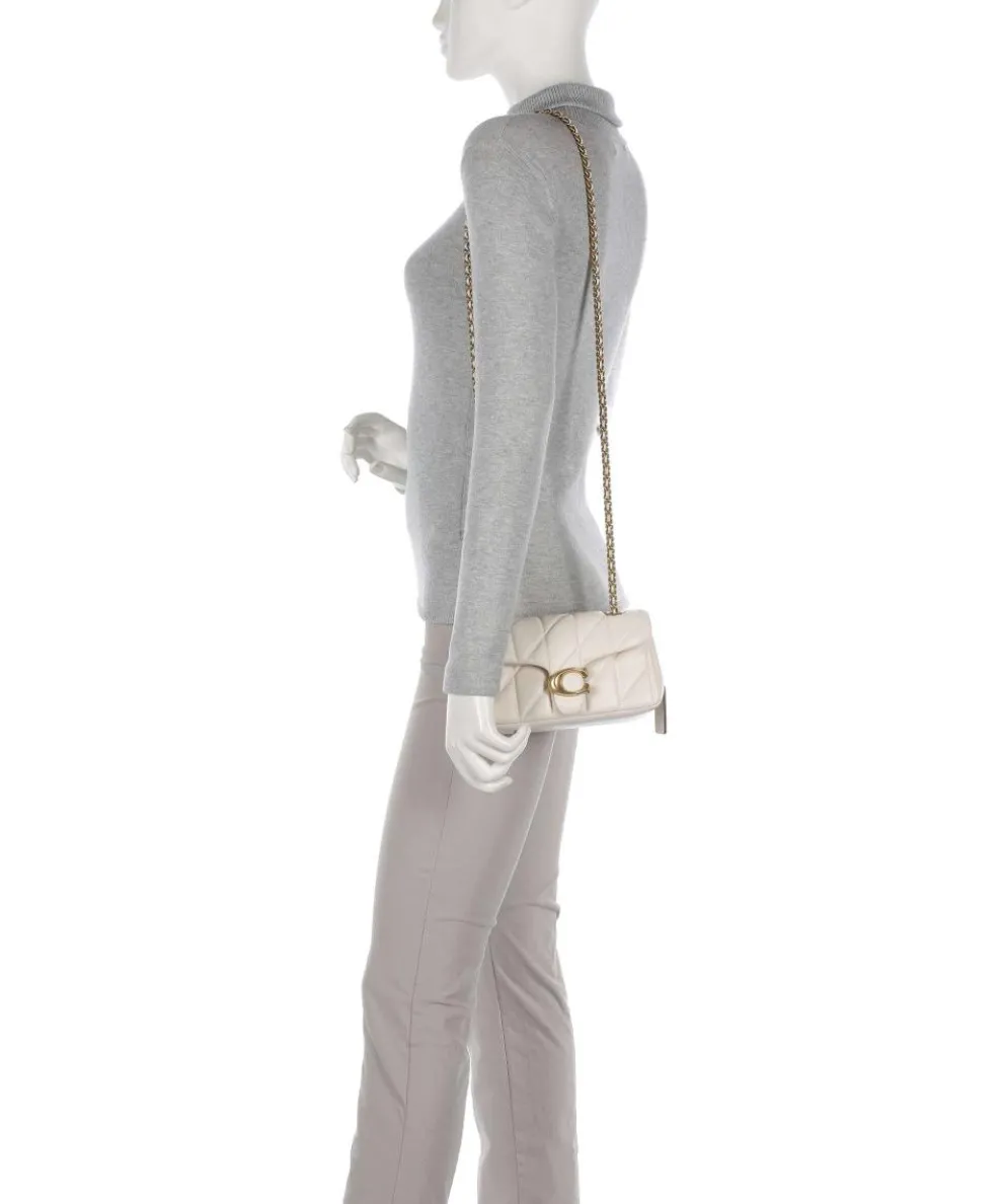 Tabby 20 Schultertasche fein genarbtes Leder elfenbein