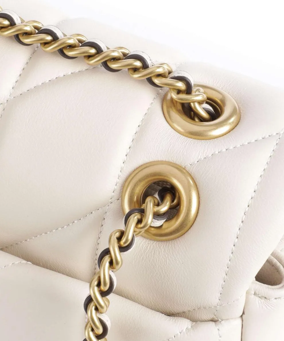 Tabby 20 Schultertasche fein genarbtes Leder elfenbein