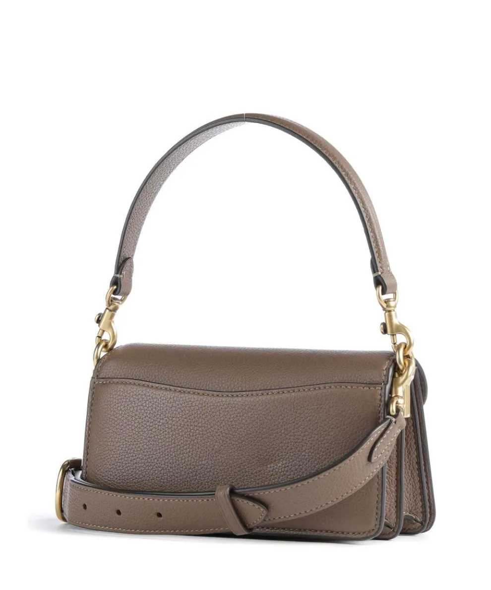 Tabby 20 Umhängetasche genarbtes Leder braun