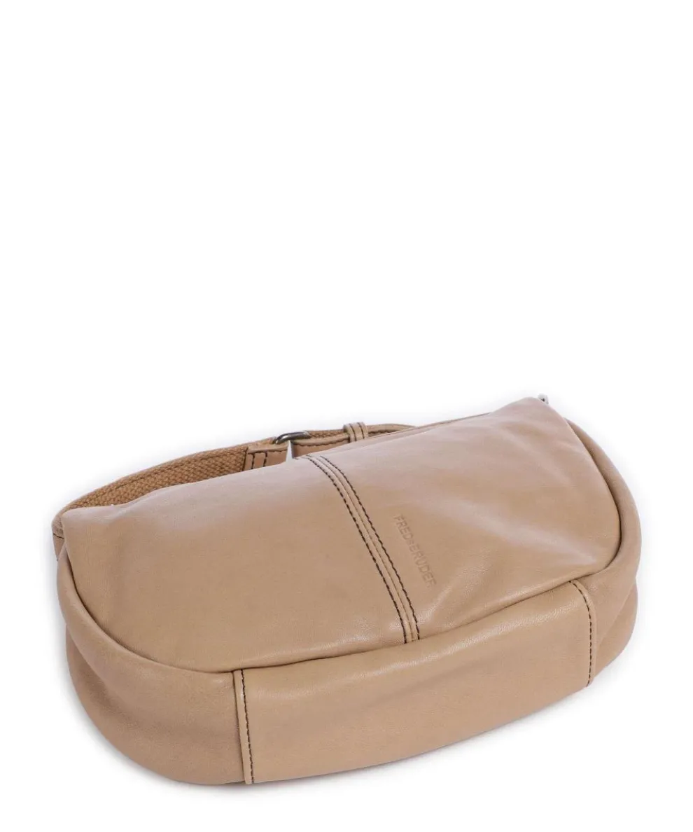 Take A Smile Umhängetasche Schafsleder hellbraun