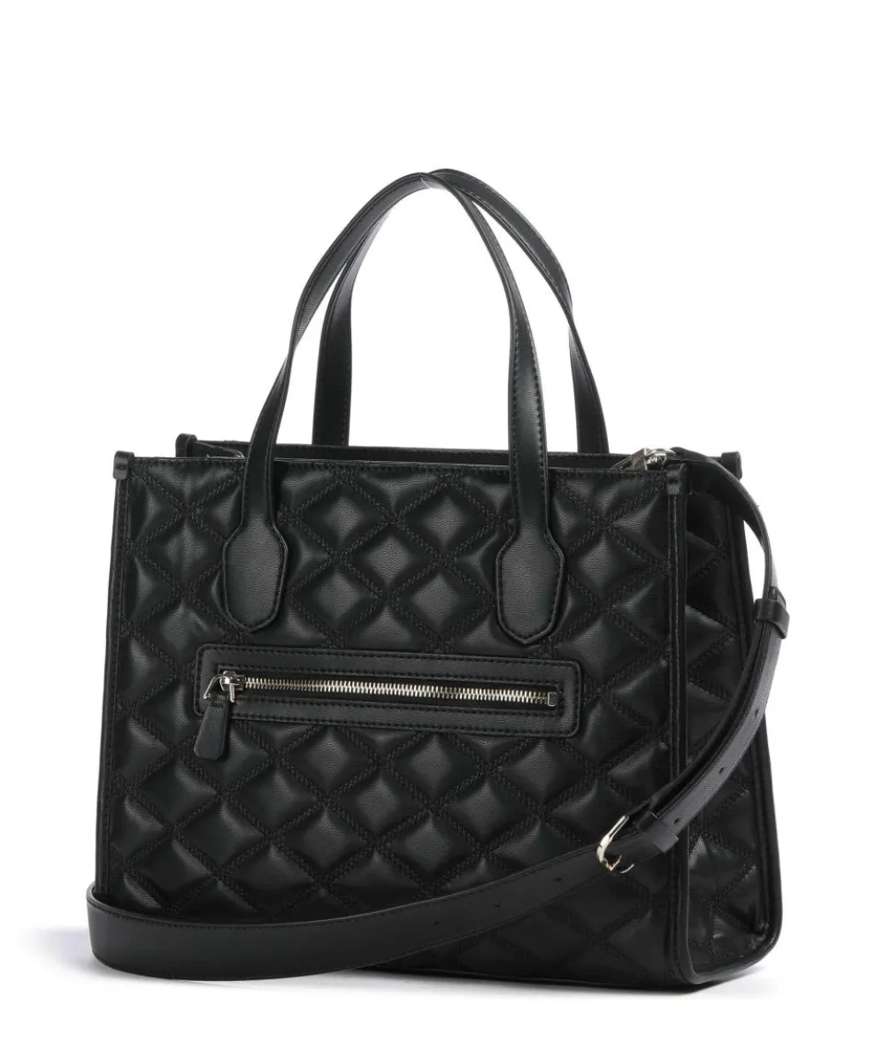 Tamsin Handtasche Lederimitat schwarz