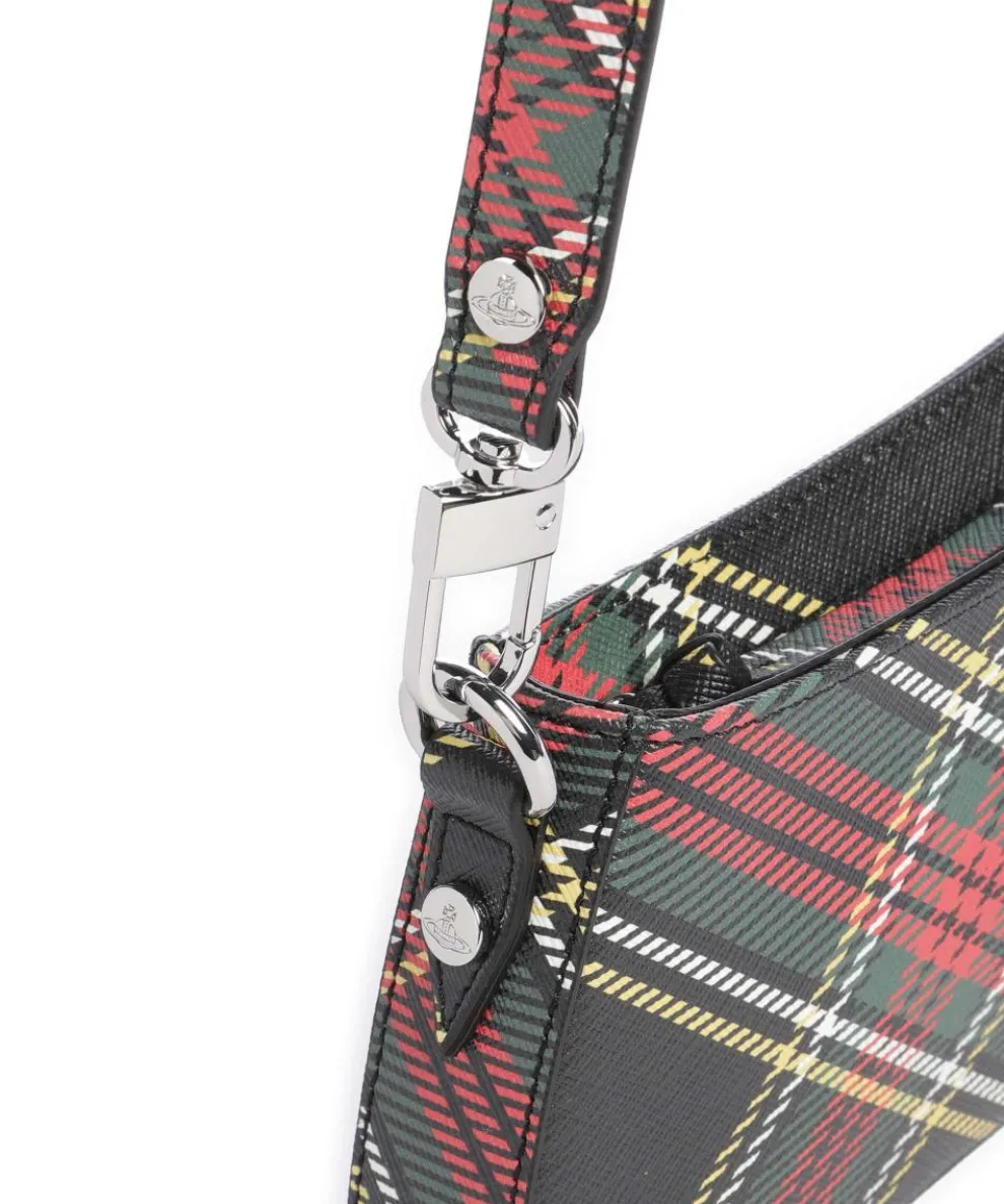 Tasha Saffiano Printed Schultertasche Lederimitat mehrfarbig