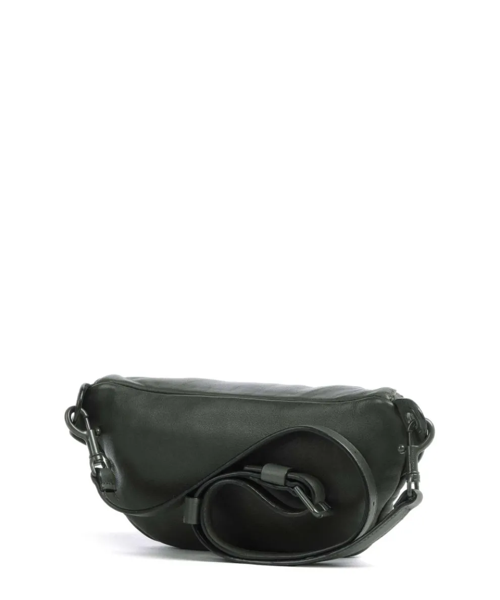 Tavia Sheep Natural Gürteltasche genarbtes Rindsleder dunkelgrün