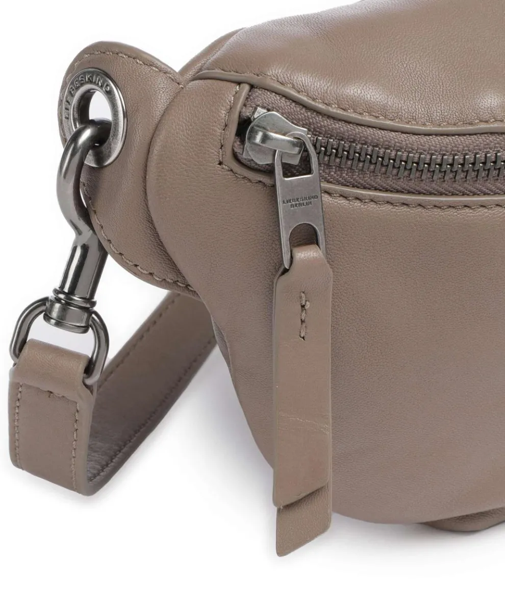 Tavia Sheep Natural M Gürteltasche Schafsleder taupe