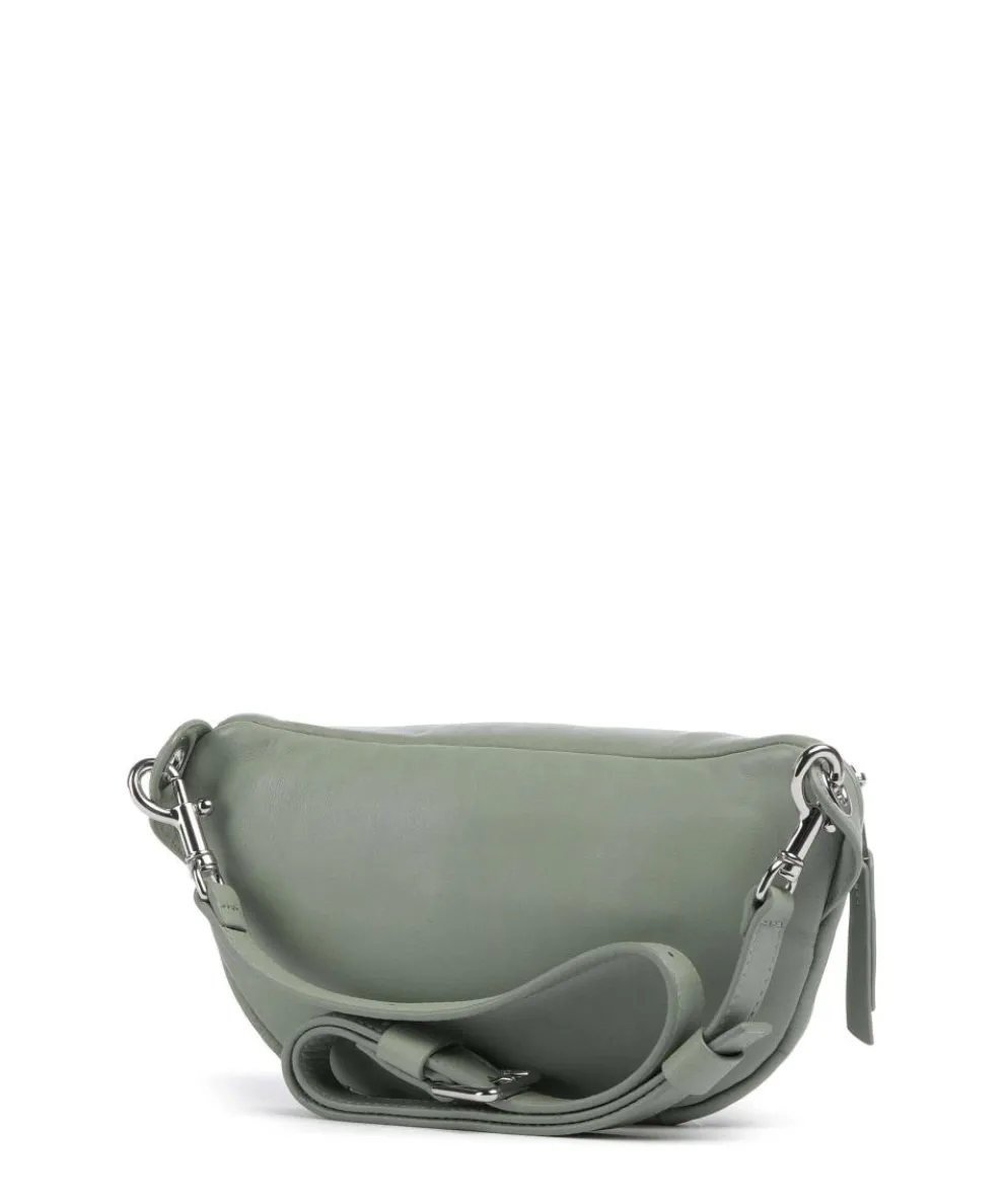 Tavia Sheep Natural Gürteltasche Schafsleder graugrün