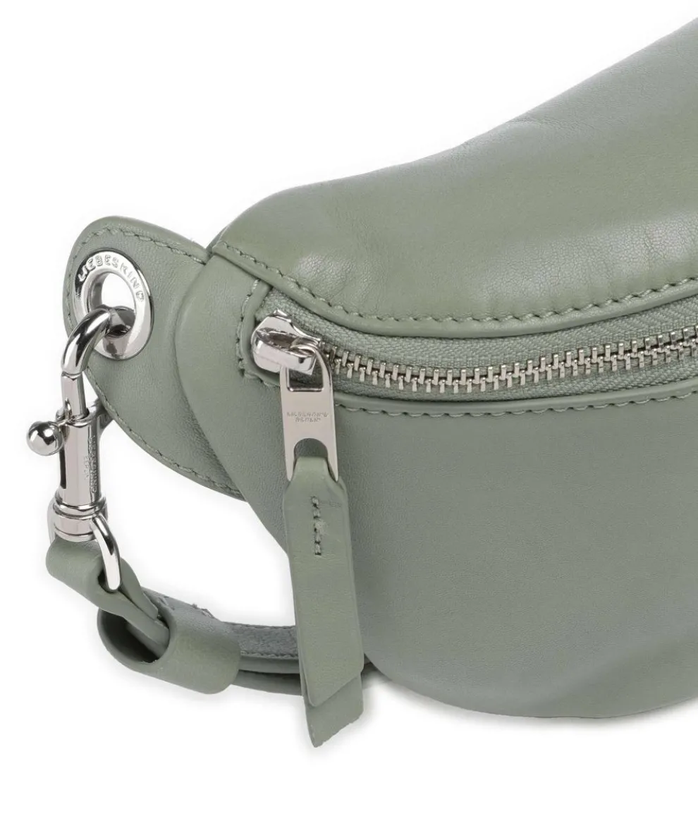 Tavia Sheep Natural Gürteltasche Schafsleder graugrün