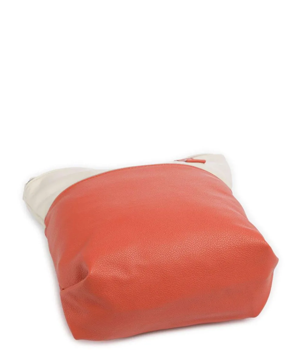 Jana J10 Schultertasche Lederimitat orange