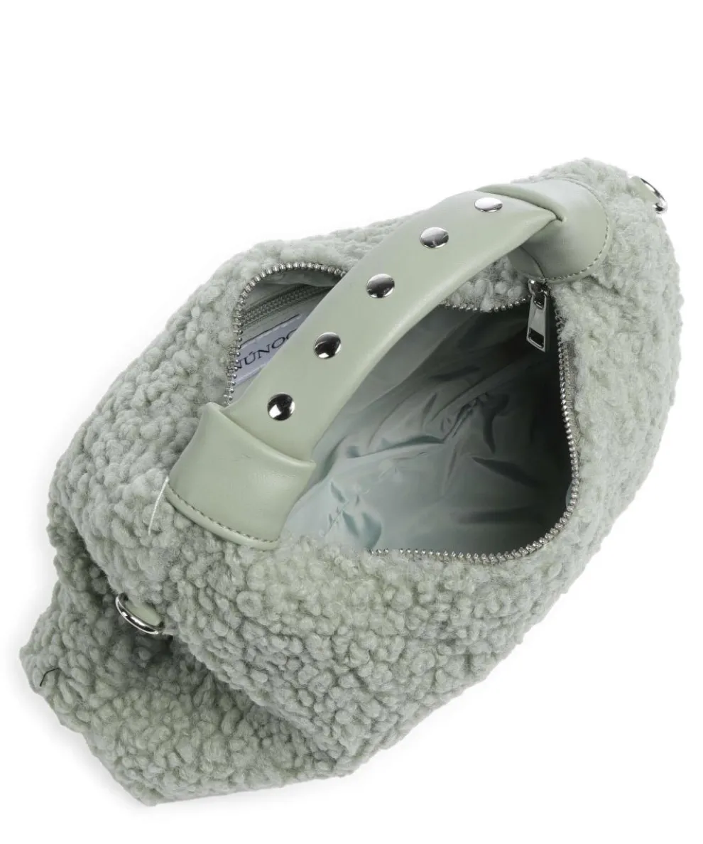 Teddy Dandy Handtasche Kunstfell grün