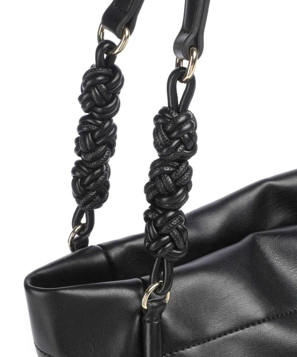 Tender Shopper Lederimitat schwarz