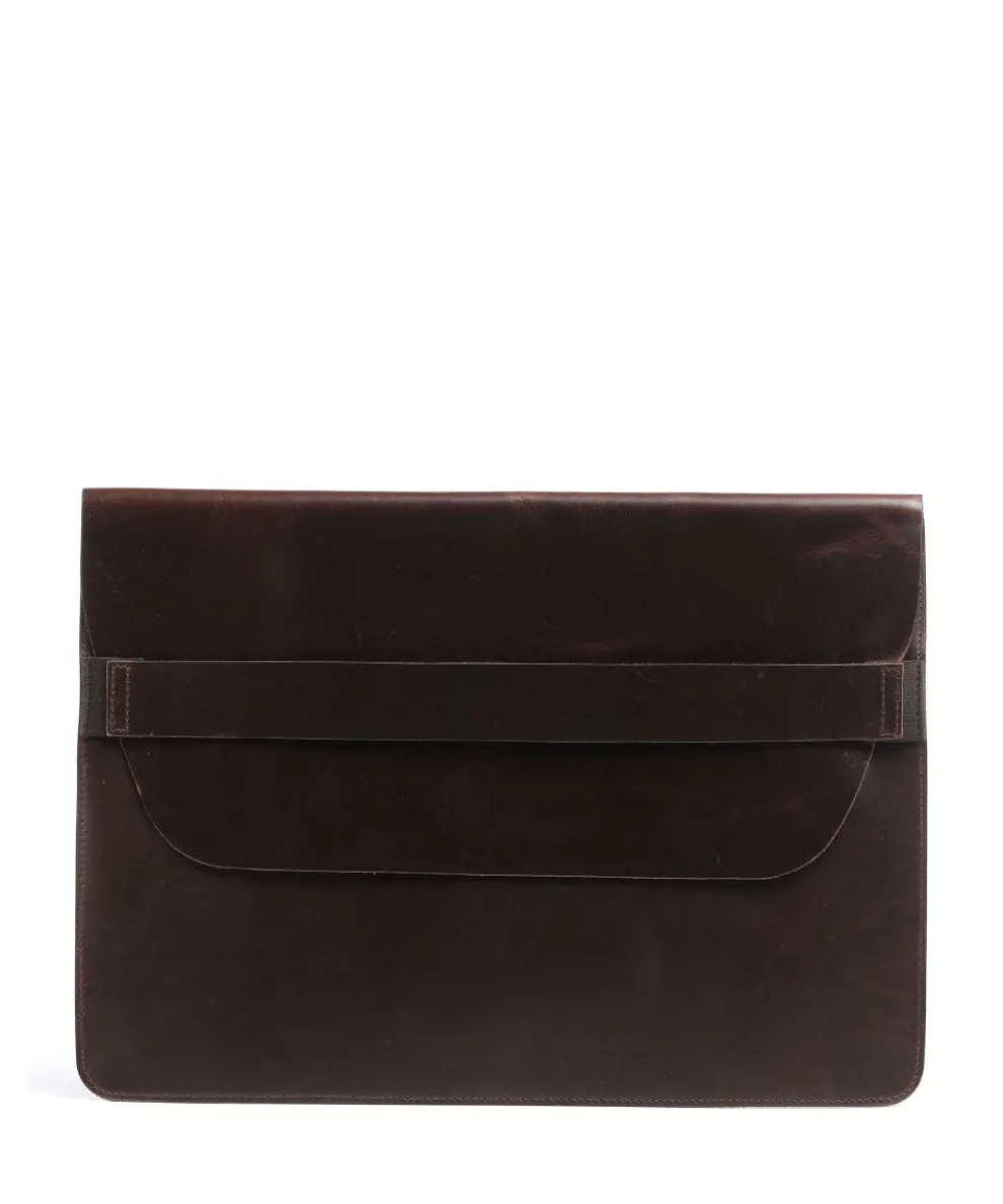 Terra Laptophülle 15″ glattes Rindsleder braun