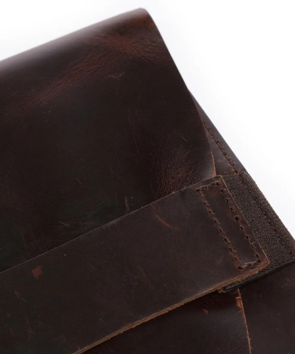 Terra Laptophülle 15″ glattes Rindsleder braun