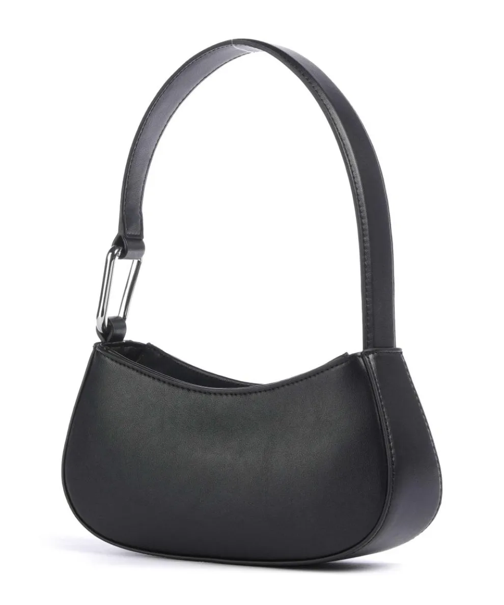 Terrah Schultertasche Lederimitat schwarz