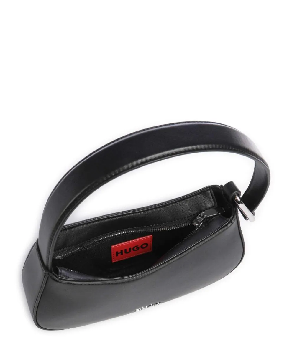 Terrah Schultertasche Lederimitat schwarz