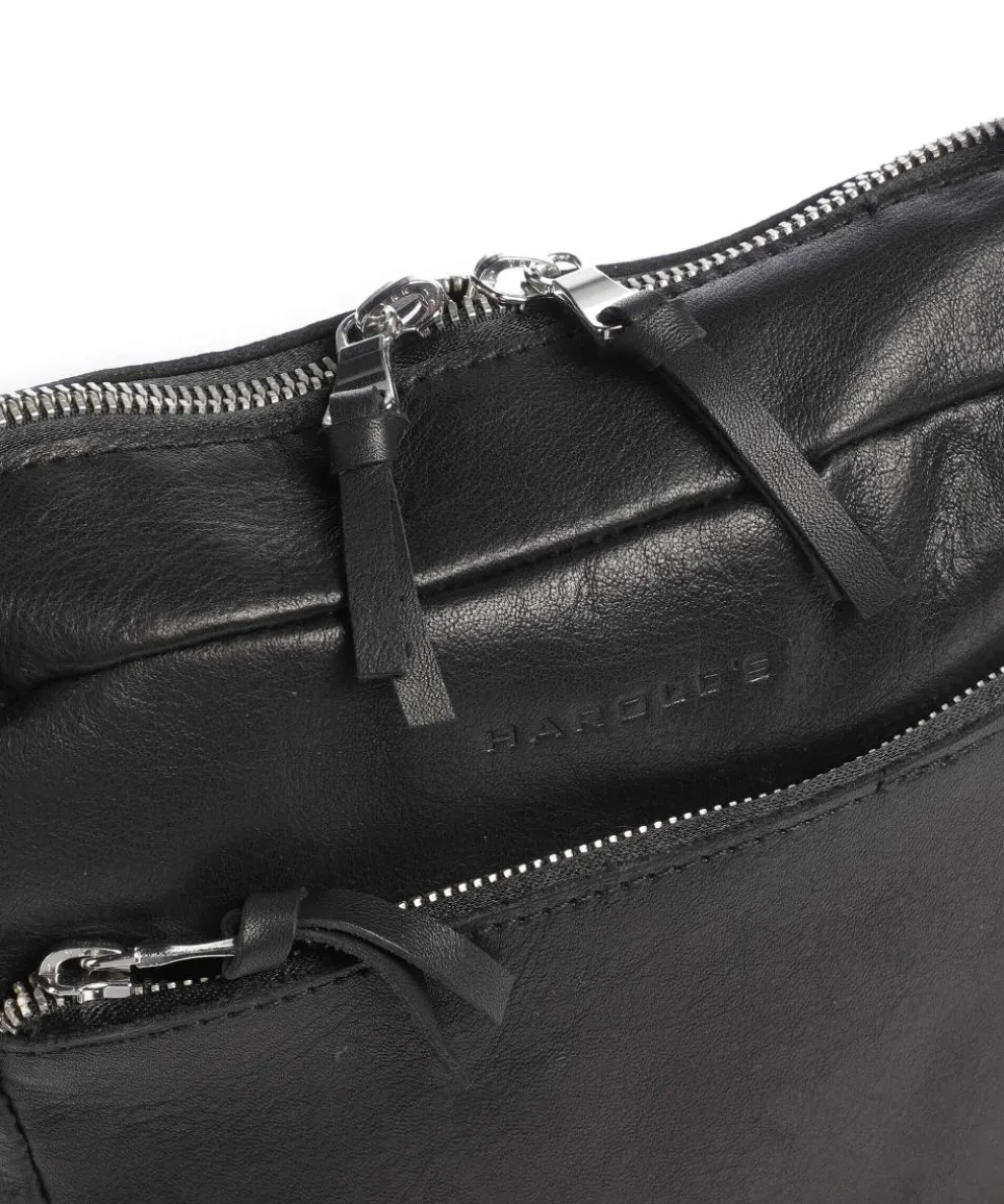 Bague M Umhängetasche weiches Rindsleder schwarz