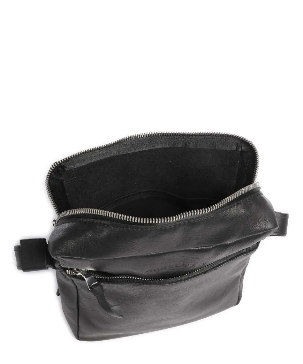 Bague M Umhängetasche weiches Rindsleder schwarz