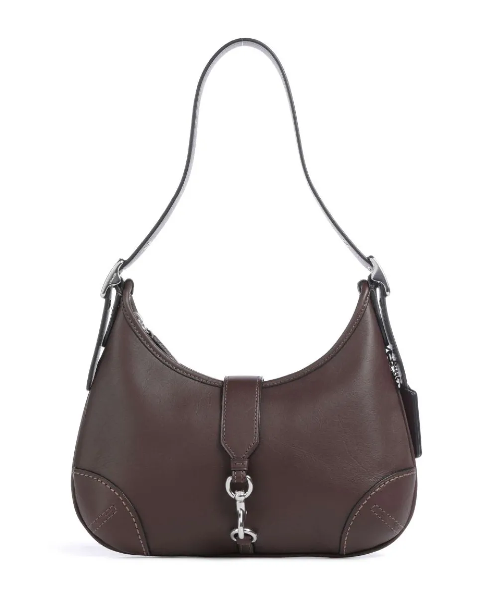 The Coach Originals Hamptons Schultertasche Rindsleder dunkelbraun