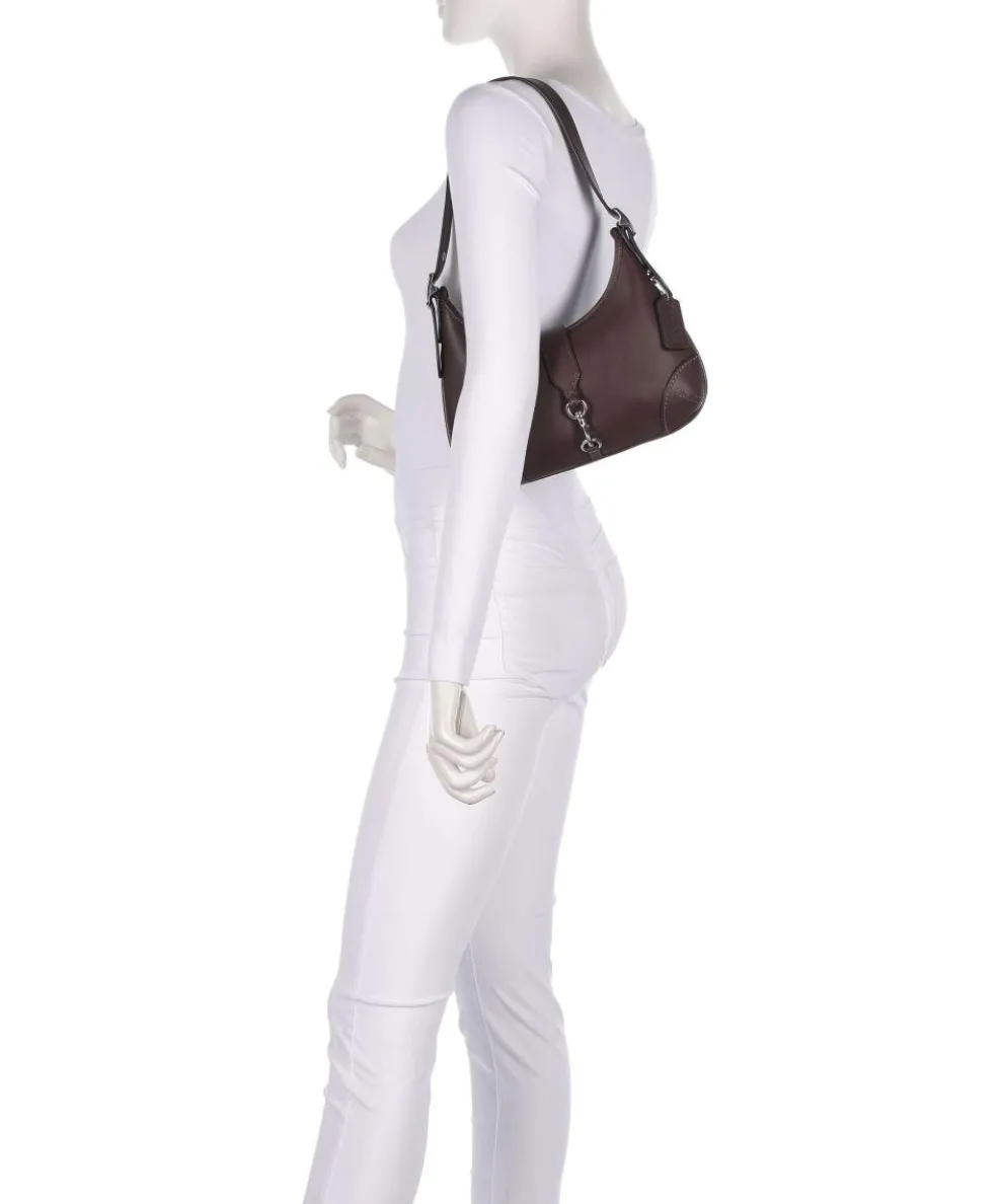 The Coach Originals Hamptons Schultertasche Rindsleder dunkelbraun
