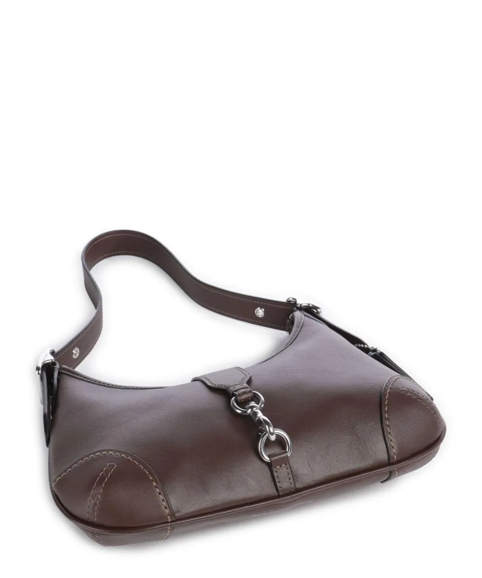 The Coach Originals Hamptons Schultertasche Rindsleder dunkelbraun