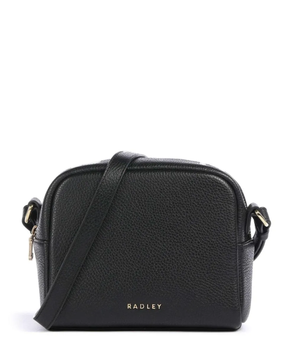 The Daily Umhängetasche genarbtes Rindsleder schwarz