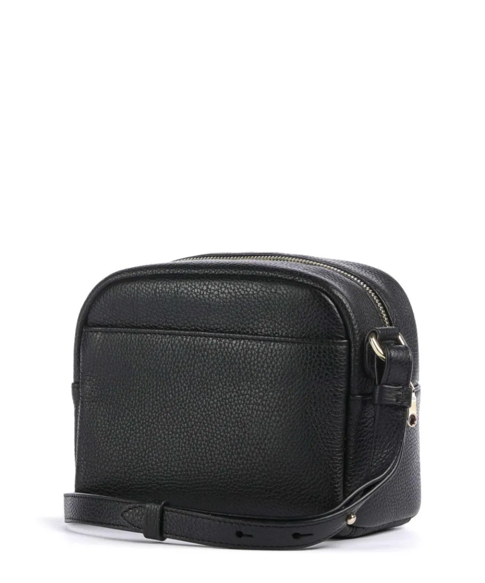 The Daily Umhängetasche genarbtes Rindsleder schwarz