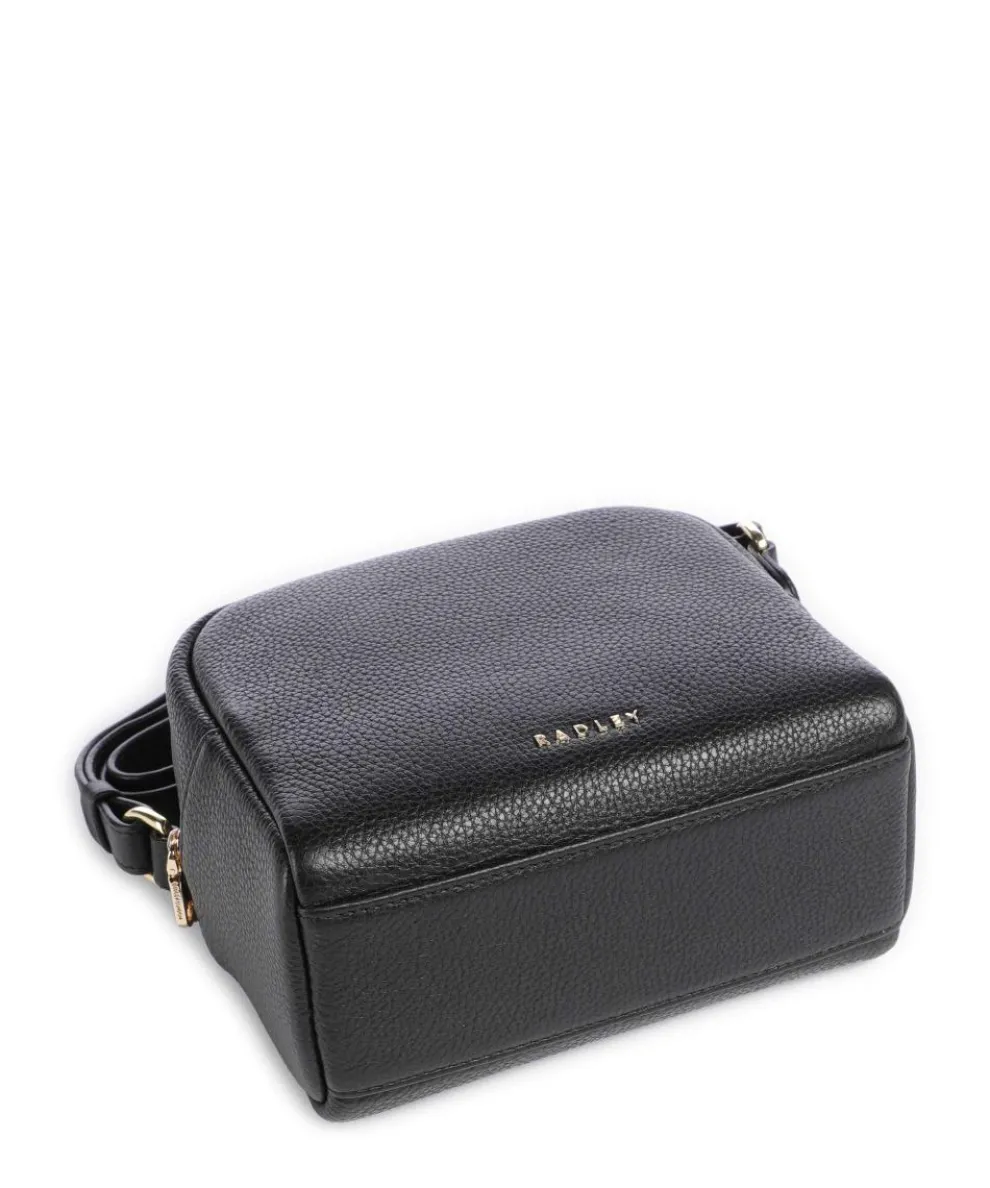 The Daily Umhängetasche genarbtes Rindsleder schwarz