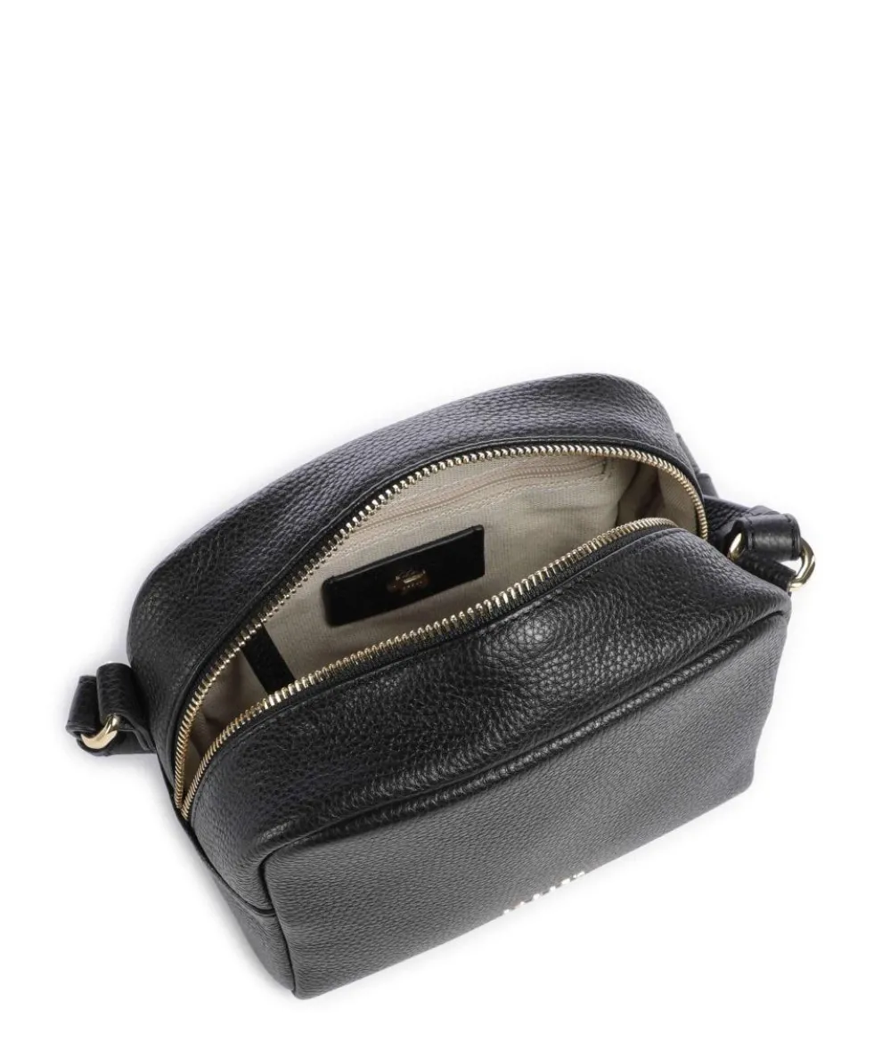 The Daily Umhängetasche genarbtes Rindsleder schwarz