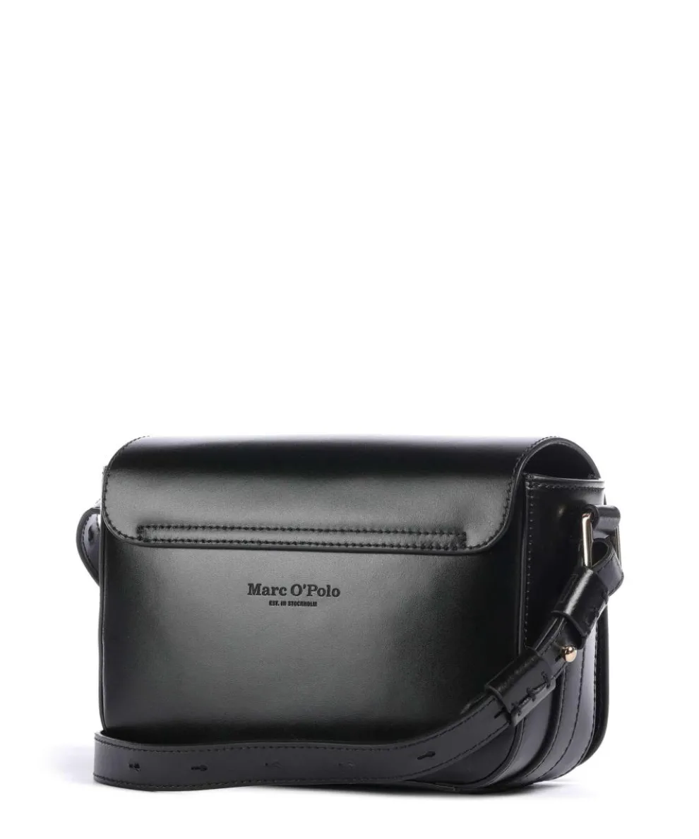 Thora S Umhängetasche Kalbsleder schwarz