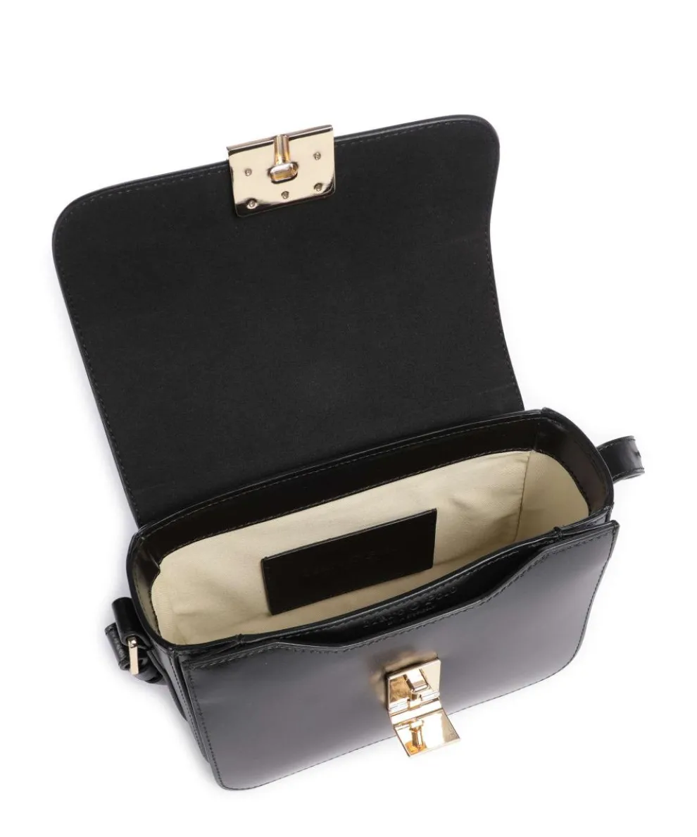 Thora S Umhängetasche Kalbsleder schwarz