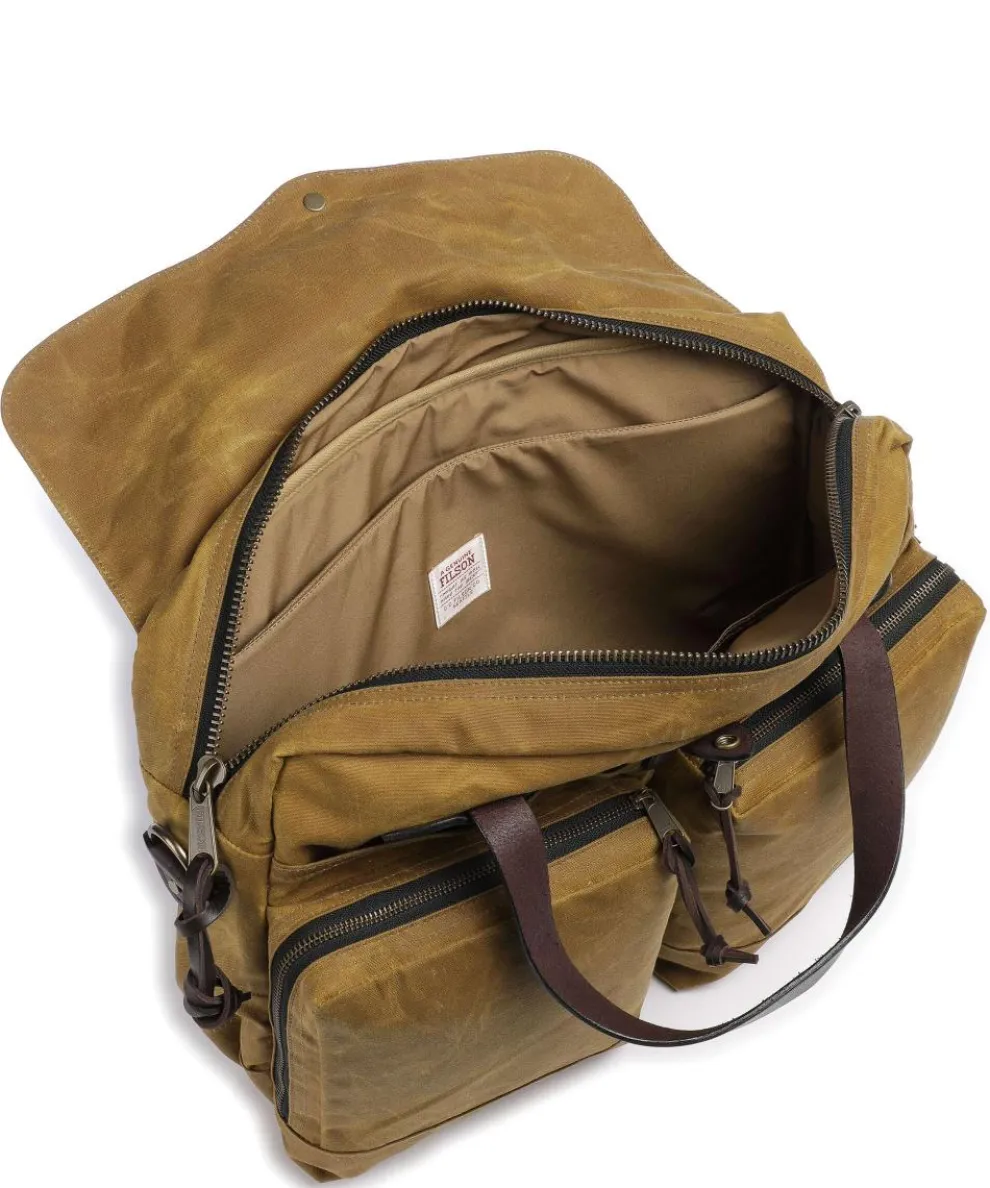 Tin Cloth 24 Hour Aktentasche 15″ Baumwolle ocker