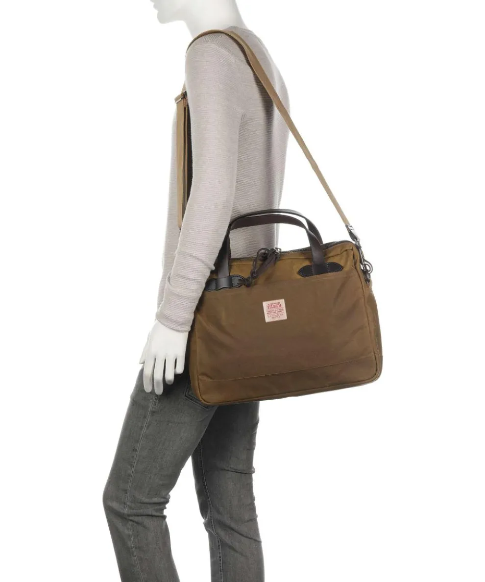 Tin Cloth Aktentasche 15″ Baumwolle braun