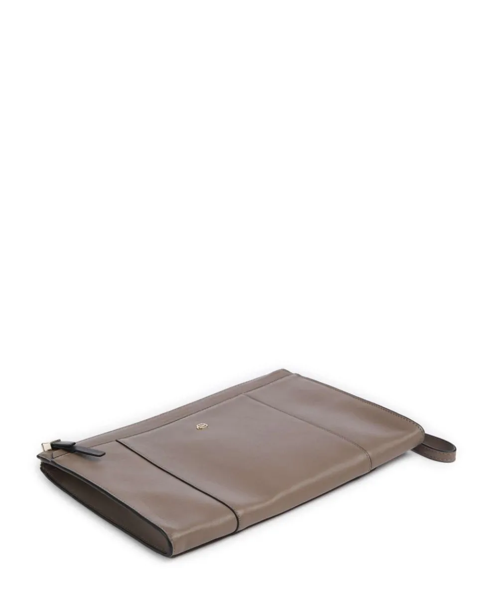 Circle Tablet-Hülle 10″ fein genarbtes Rindsleder taupe