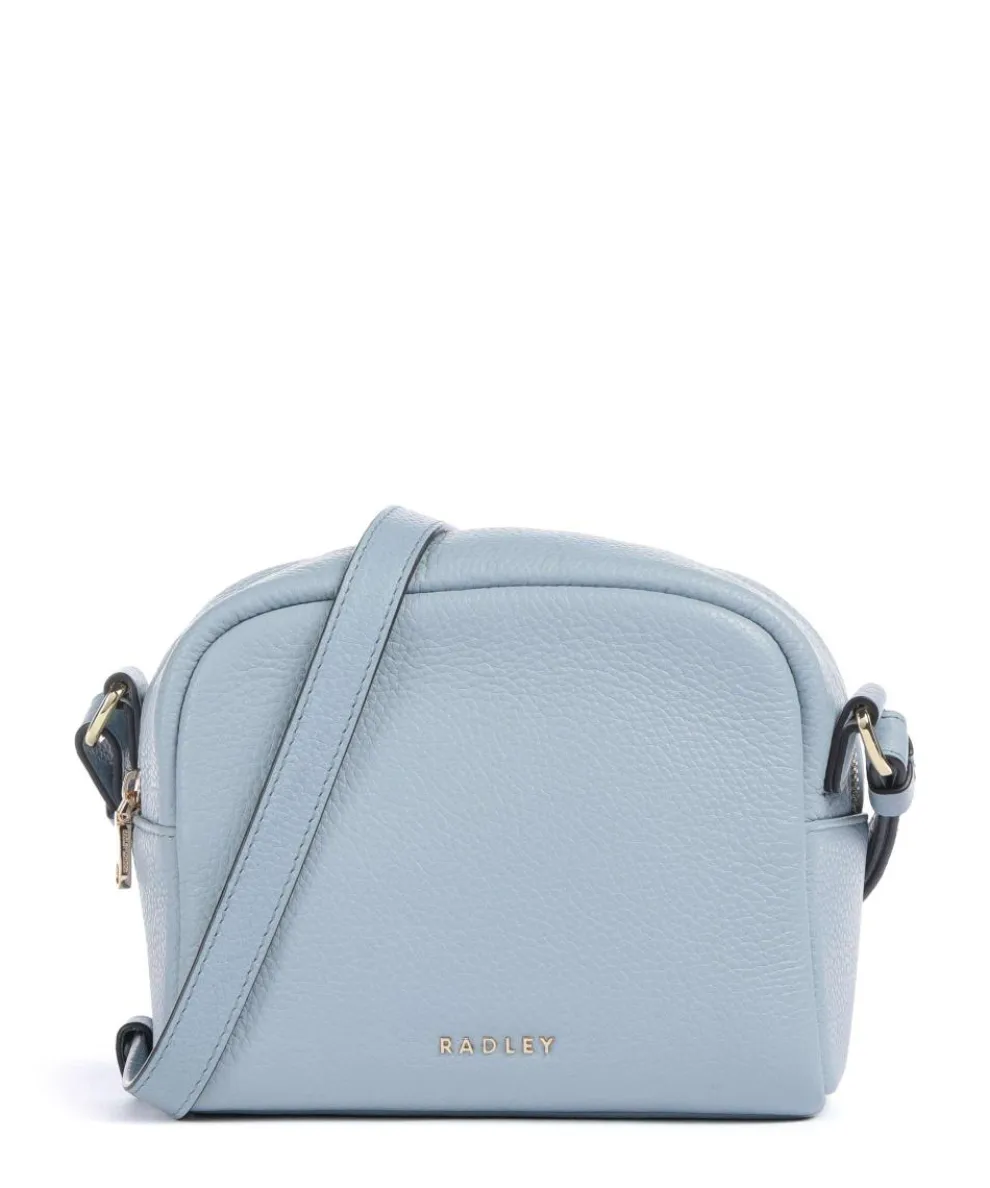 The Daily Umhängetasche genarbtes Rindsleder hellblau