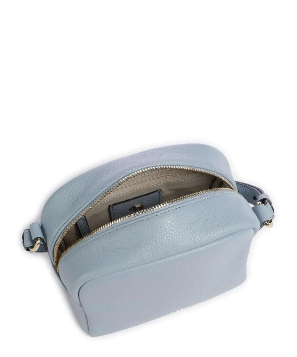 The Daily Umhängetasche genarbtes Rindsleder hellblau