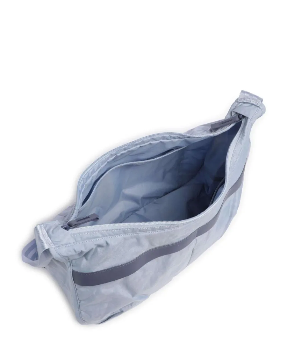 District Collection Yoyogi 14L Umhängetasche recyceltes Nylon hellblau