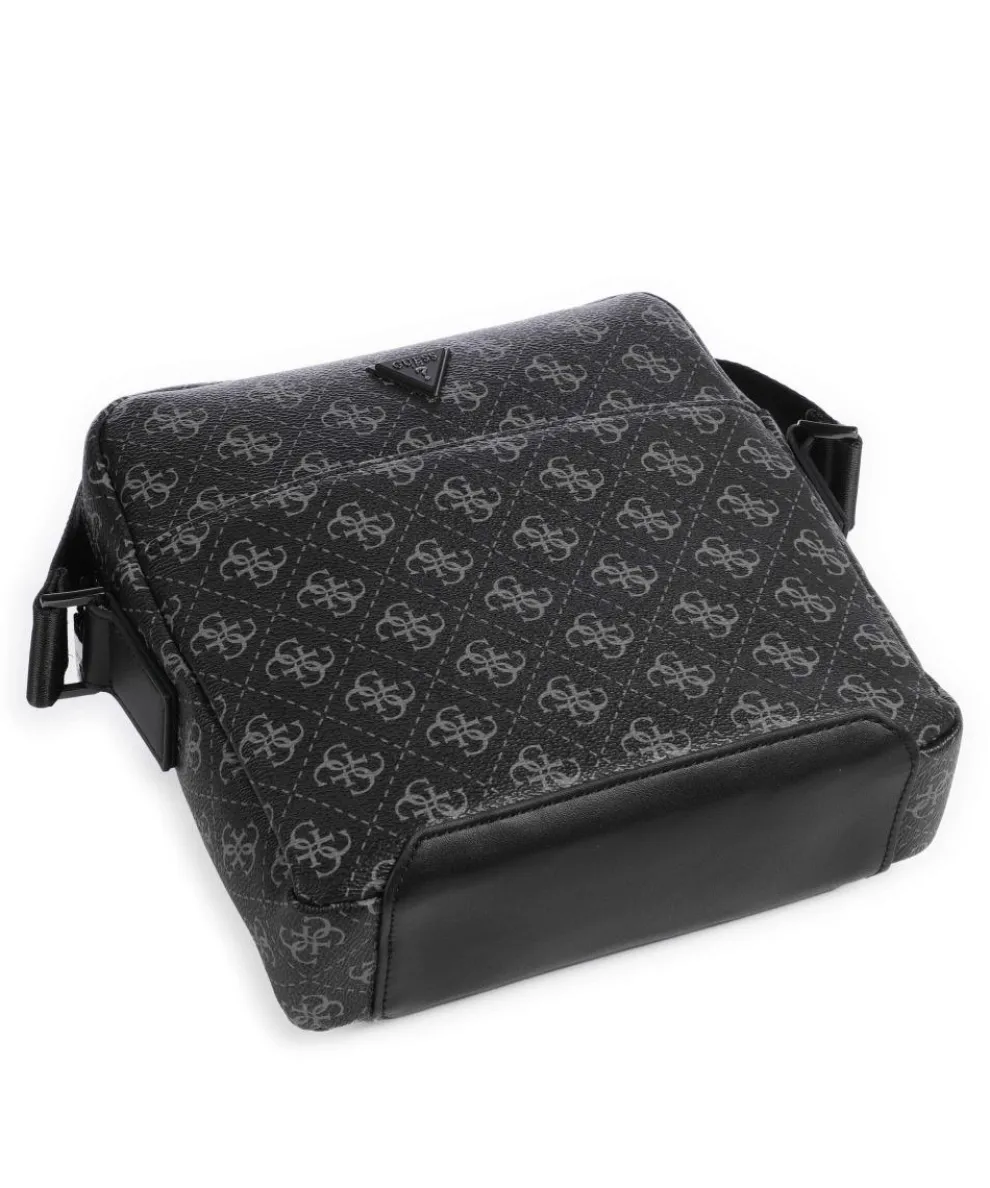 Torino Eco Umhängetasche Lederimitat schwarz