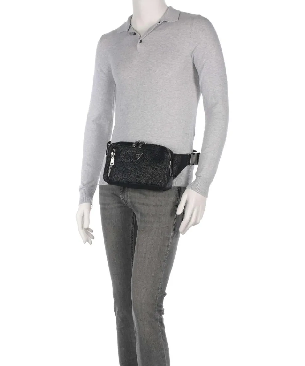 Torino Gürteltasche Lederimitat schwarz