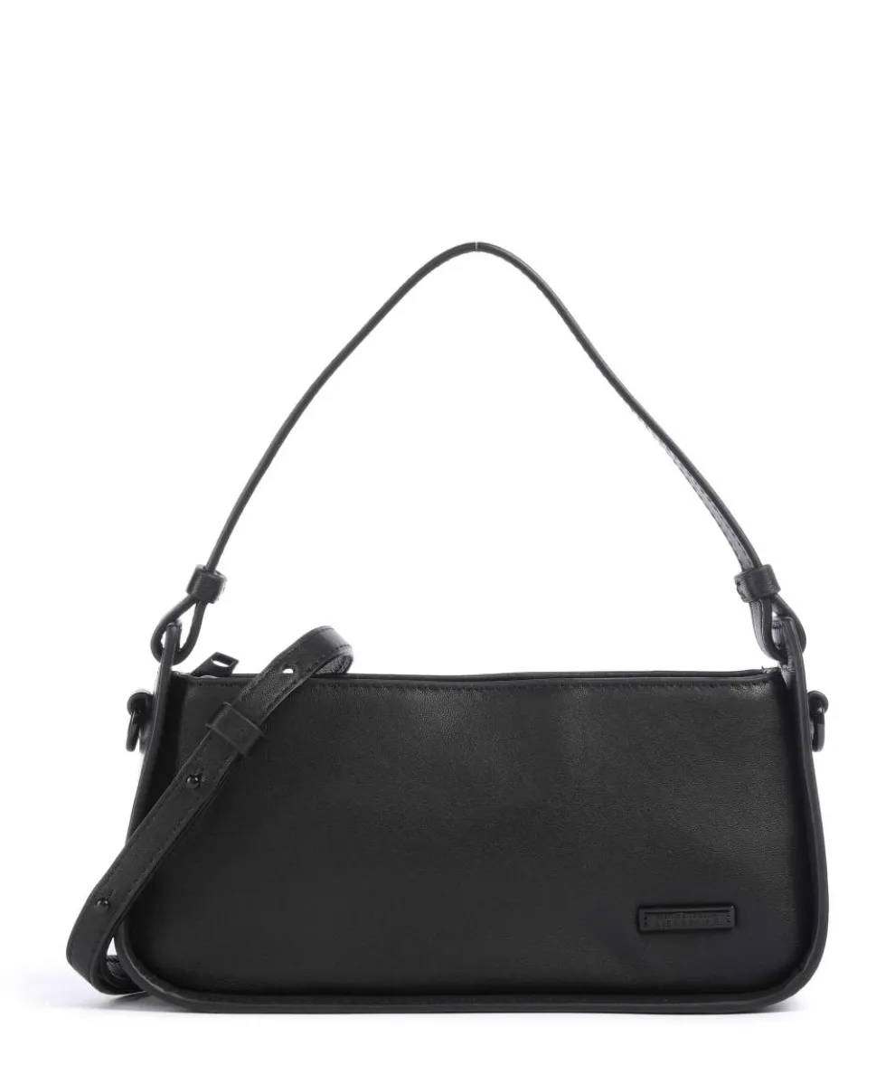 Black Valentine Sheep Natural Schultertasche Schafsleder schwarz