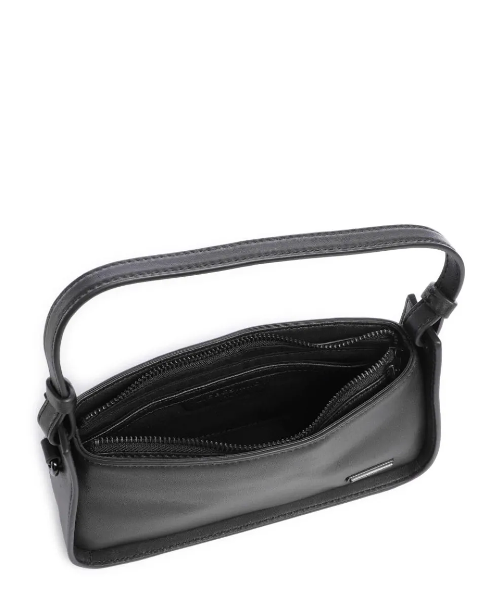 Black Valentine Sheep Natural Schultertasche Schafsleder schwarz