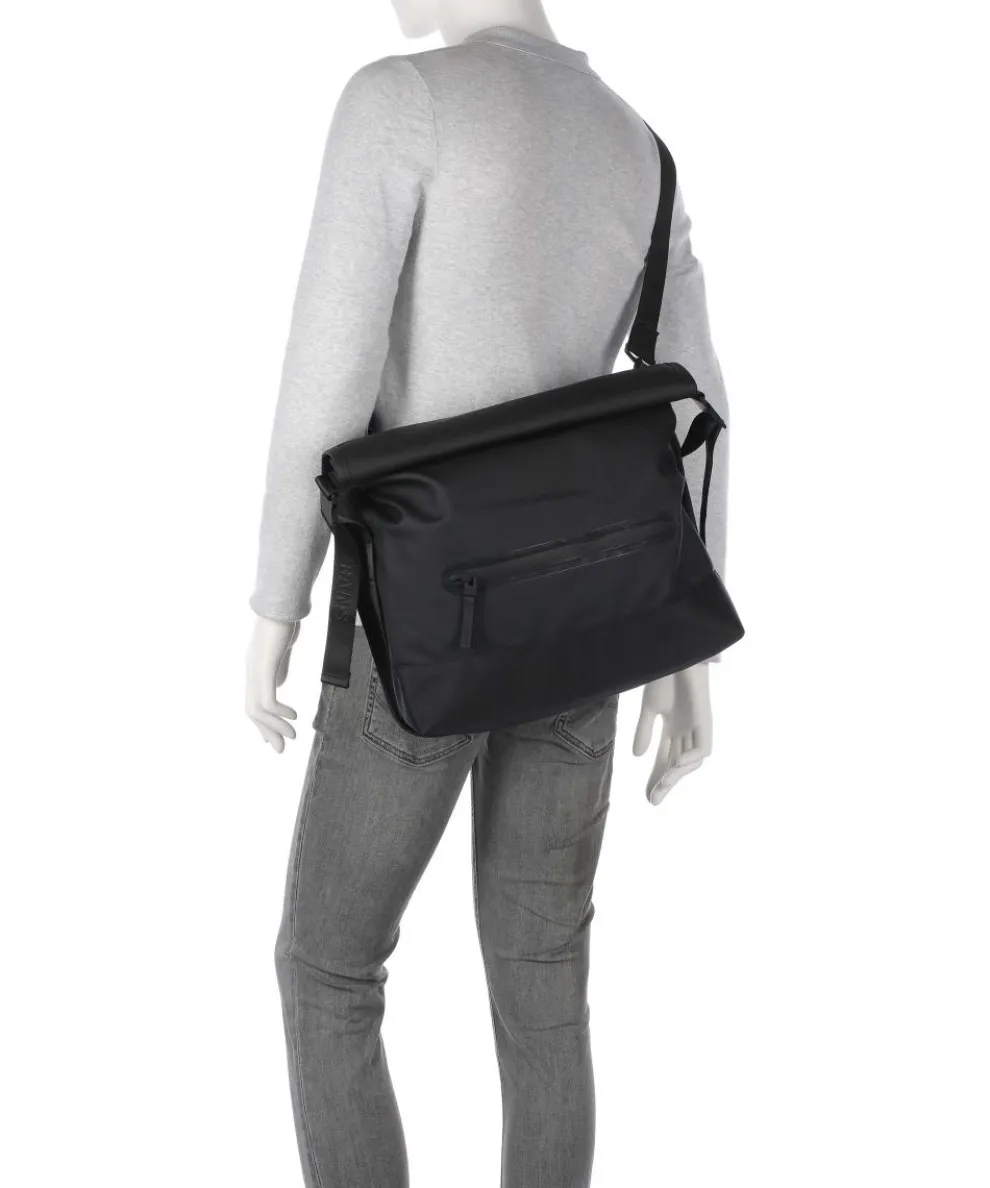 Trail Kuriertasche Polyurethane, Polyester schwarz