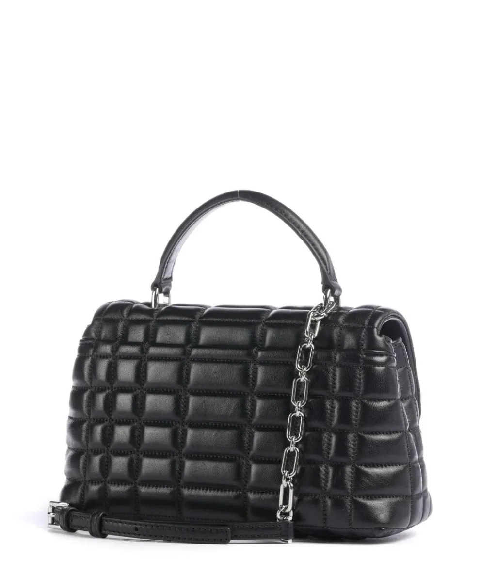 Tribeca Medium Handtasche Lammleder schwarz